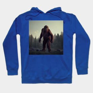 Sasquatch in Nature Hoodie